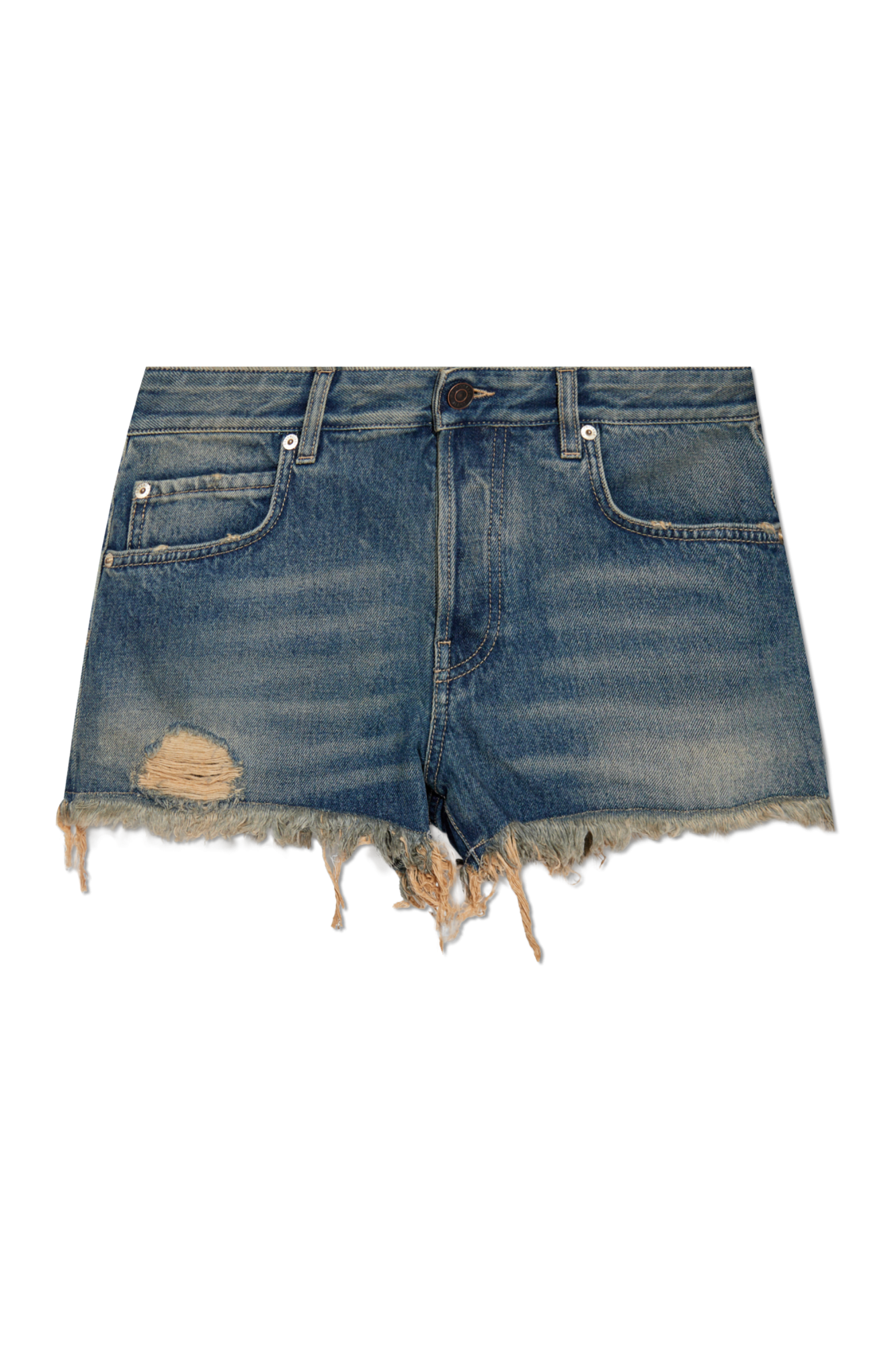 Balenciaga Vintage effect denim shorts | Women's Clothing Balenciaga Vintage effect denim shorts | Women's Clothing
